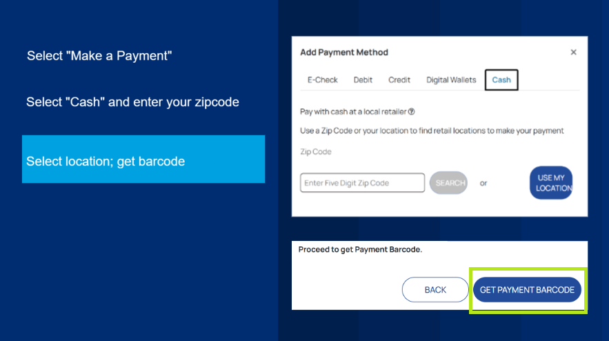 step 4 in person payment