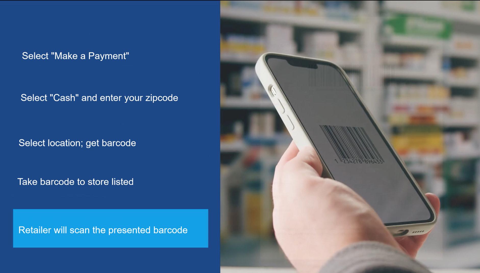 step 5 in person payment